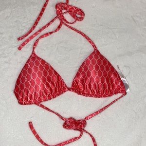 Bikini top/ Brand-Bermies/ Coral & Pink/ Small